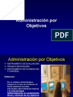 Administracion Por Objetivos