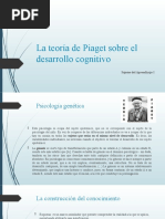 La Teoria de Piaget Sobre El Desarrollo Cognitivo