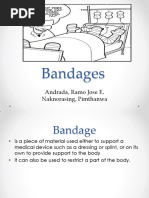 Bandages: Andrada, Ramo Jose E. Naknorasing, Pimthanwa