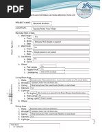 Detailed Materials & Finish Specification List