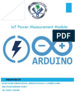 Iot Power Measurement Module: Presented by