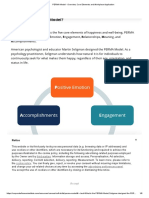 PERMA Model - Overview, Core Elements and Workplace Application