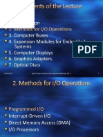 Computer Buses 4. Expansion Modules For Embedded Systems 5. Computer Displays 6. Graphics Adapters 7. Optical Discs