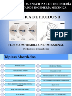 Mecánica de Fluidos Ii - Flujo Comprensible Unidimensional PDF