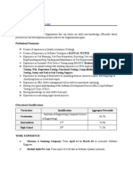 Saurabh - Resume ManualTester