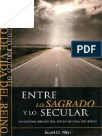 Entre Lo Sagrado y Lo Secular - Scott D. Allen PDF