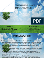 Intergovernmental Panel On Climate Change PPT Final