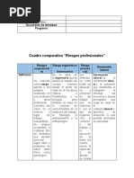 Cuadro Comparativo Riesgos Profesionales HC