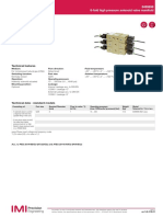 Port Size: DN 8, G3/8 High Pressure Solenoid Valve Manifold Further Customized Solutions Available Upon Request