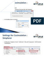 Solver: Magnetic Transient Design Settings: Enable Transient Transient Link With Simplorer