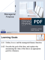 The Role of Managerial Finance: All Rights Reserved