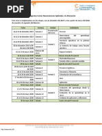 Cronograma Neurociencias