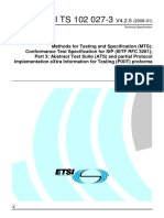 ETSI TS 102 027-3: Technical Specification