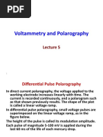 Voltammetry and Polarography