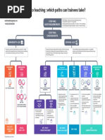 Tes Institute - Routes Into Teaching Infographic PDF