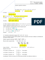 Exercícios 13 - Quadricas