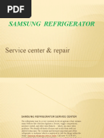 Samsung Refrigerator: Service Center & Repair