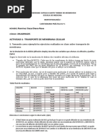 Cuestionario 1 - Fisiología