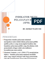 Indikator Mutu Pelayanan Di Urm (SPM)