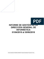 Informe Trimestre IV - 2018 INFORMÁTICA