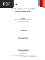 Entrega Final de Condimentos La Huerta Organica, Proyecto Empresariqal