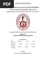 Laboratorio de Circuitos Electricos 2 - Circuitos Trifasicos Balanceados