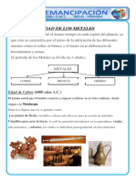 Pers. Social 5° - La Edad de Los Metales