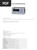 "FINE" FS-8000 Weighing Indicator