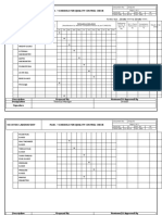 F-QC-01 Schedule For QC Check