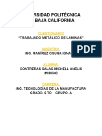 Trabajado Metálico de Laminas