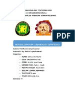 Metodología para La Planeación Estratégica