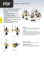 Regulator/flowmeter Combination Optiflow