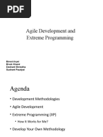 Agile Development and Extreme Programming: Binod Aryal Bivek Kharel Deshant Shrestha Sushant Paudyal