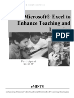 Using Microsoft® Excel To Enhance Teaching and Learning: Emints