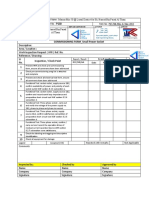 Commissioning Form - Small Power System