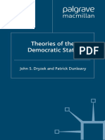 John Dryzek, Patrick Dunleavy - Theories of The Democratic State-Palgrave Macmillan (2009) PDF