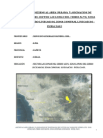 Memoria Descriptiva Proyecto Rambell Eirl