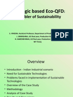 Fuzzy Logic Based Eco-QFD