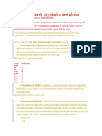 Nomenclatura de La Química Inorgánica