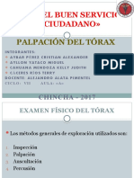 Palpacion Del Torax