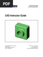 CAD Instructor Guide: Engineering Design and Technology Series