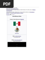 Mexico: Jump To Navigationjump To Search