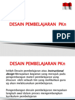 DESAIN PEMBELAJARAN PKN