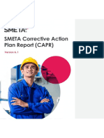 Guide To Completing A SMETA CAPR 6.1