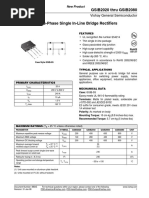 GSIB2020 Thru GSIB2080: Vishay General Semiconductor