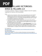 DVV Kings & Villains 2.0