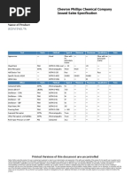 Issued Sales Specification Chevron Phillips Chemical Company