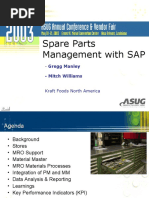 Spare Parts Management With SAP