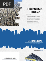 Higienismo Urbano