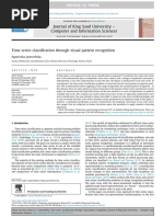 Time Series Classification Through Visual Pattern Recognition